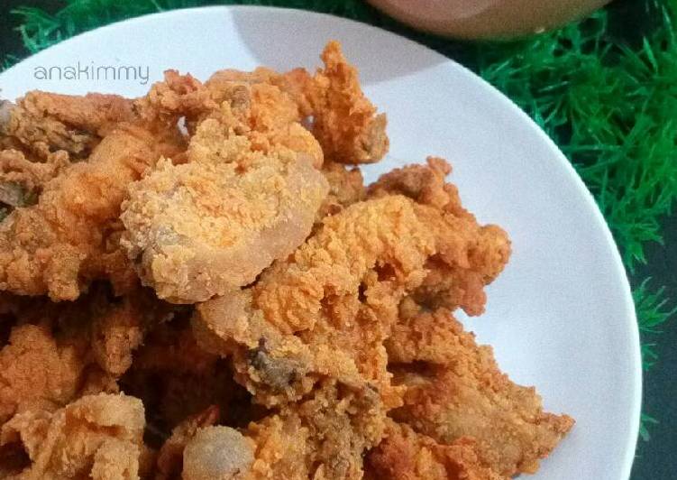 Resep Ayam Crispy Sambel Kecap, Enak Banget