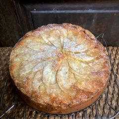 A picture of Pear Mascarpone Cake.