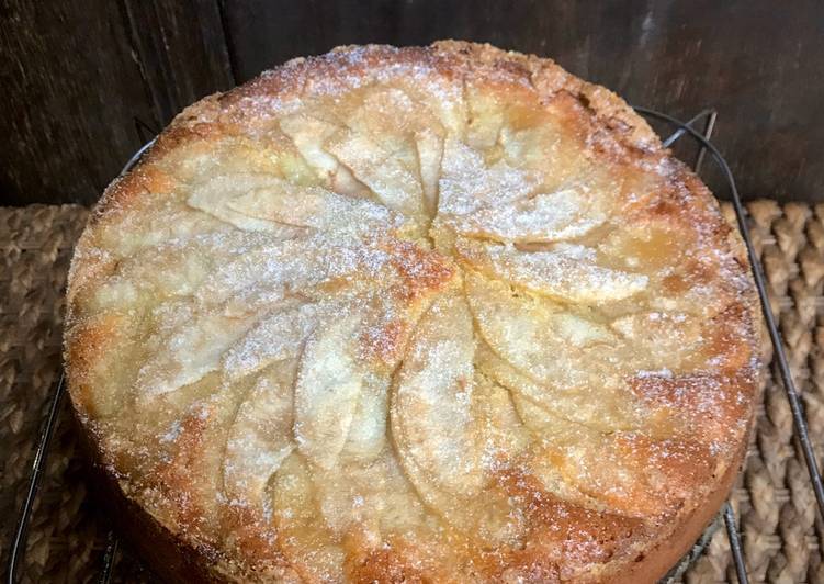 Steps to Prepare Any-night-of-the-week Pear Mascarpone Cake