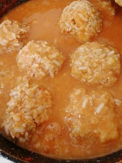 Paradicsomos húsgombóc recept fotója