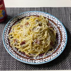 A picture of Pasta Carbonara.