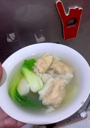 Foto resep Pangsit ayam kuah