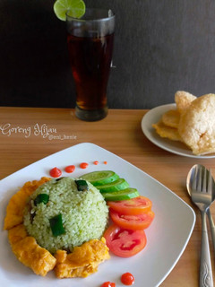 Foto resep Nasi Goreng Hijau