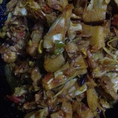A picture of Kathal ki veg.