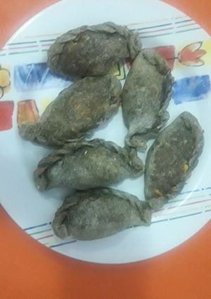 Una foto de Empanadas con masa de espinaca 🥬🥟