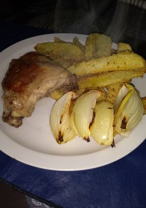 Una foto de Papas crocantes