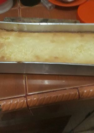 Foto resep Cake tape sederhana tabur keju