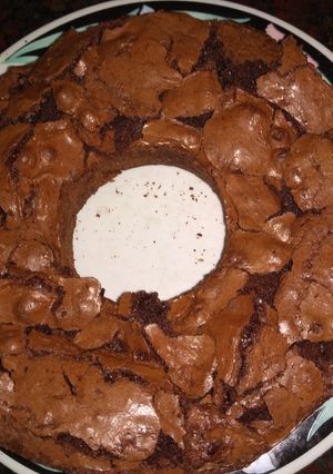 Una foto de Brownie de cacao en polvo