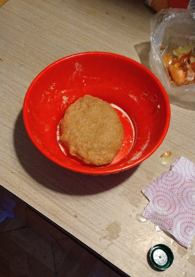 Una foto de Masa integral para tarta