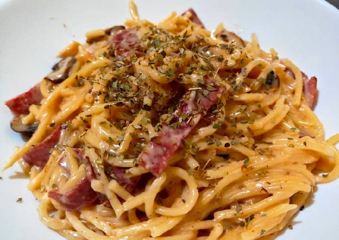  Resep Spaghetti carbonara endolita oleh Putri Risya 