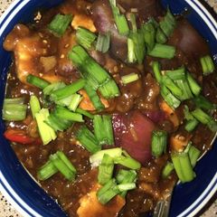 A picture of Chilli panner.