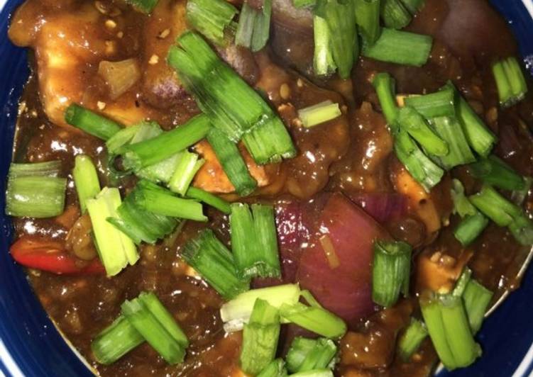 Recipe of Perfect Chilli panner