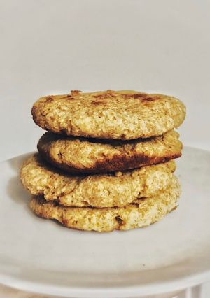 Una foto de Galletas de naranja y coco