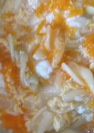 Foto resep Sup Telur Makaroni (MPASI 11m+)
