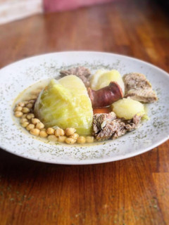 Una foto de Cocido ibérico