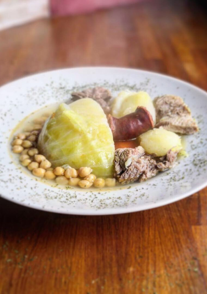 Una foto de Cocido ibérico