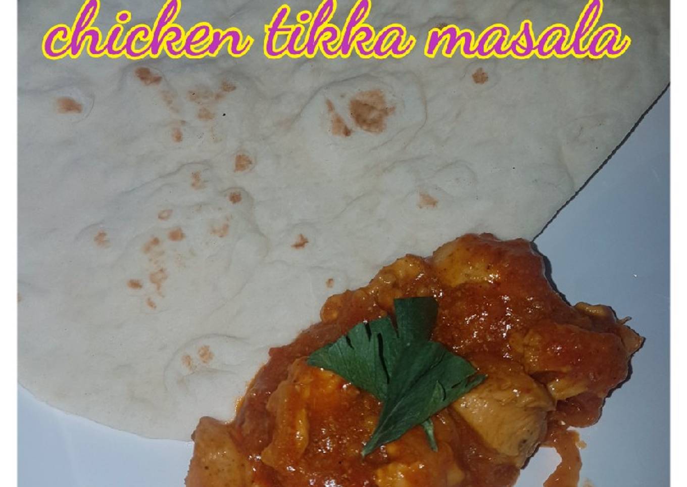Chicken tikka masala