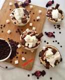 Salted caramel mousse