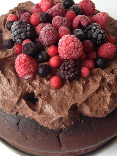 Csokoládés mascarpone torta recept fotója