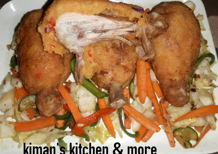 Simple Way to Prepare Homemade Drumstick potato chops