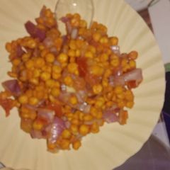 A picture of Chana chaat.