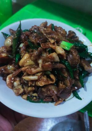 Foto resep Oseng pela/rempela ayam