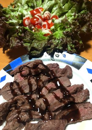 รูปของ เนื้อย่างซอสบาร์บีคิว