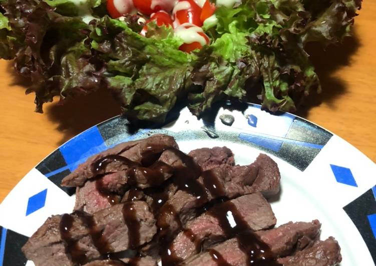 เนื้อย่างซอสบาร์บีคิว