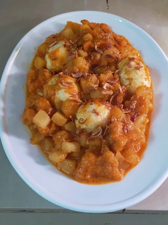 Cara Gampang Membikin Resep Sambal goreng kentang krecek yang Bikin Ngiler Anti Ribet, Bikin Ngiler