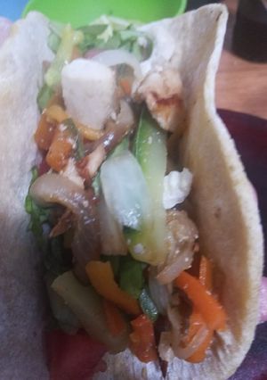 Una foto de Tacos de pollo