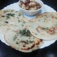 A picture of Sabudana Uttapam.