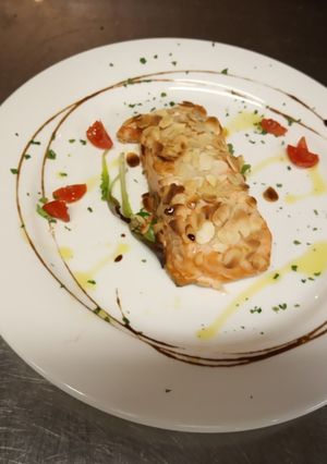 Foto di Salmone alle mandorle