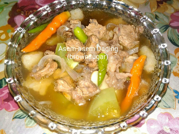 Langkah Mudah untuk Membuat Resep Asem-asem Daging yang Bisa Manjain Lidah Anti Ribet, Bikin Ngiler