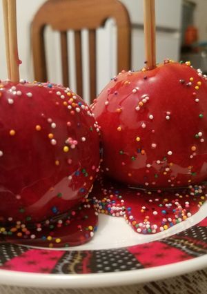 Una foto de Manzanas con miel