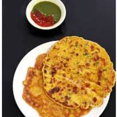 A picture of Besan ka chilla.