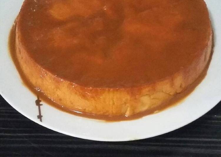 Flan de queso crema 馃槃