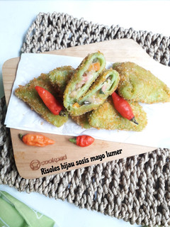Foto resep Risoles hijau sosis mayo lumer