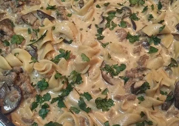 Step-by-Step Guide to Make Homemade Homemade Burger Helper - Stroganoff Style