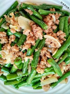 Foto resep Tumis Kacang Panjang Daging Cincang