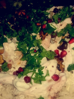 صورة لوصفة فتة دجاج