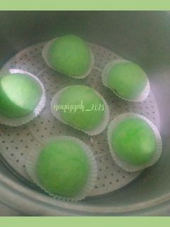 Foto resep 261. Bakpao pandan empuk, ulen 5menit