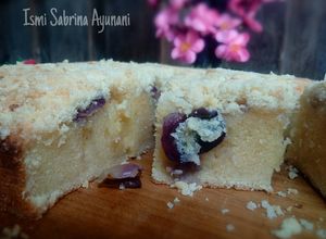 Foto resep Grape Streusel Cake