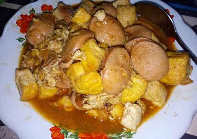 Orek Tahu Sosis