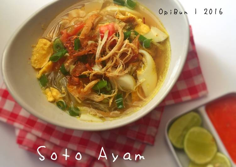 Resep Soto Ayam Santan Anti Gagal