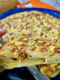 Tortilla de patata y calçots