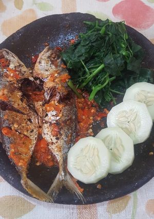 Foto resep Kembung Goreng Sambal Bawang