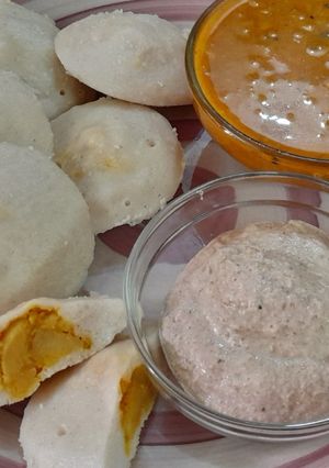 पोटैटो स्टफ्ड इडली (potato stuffed idli recipe in Hindi) रेसिपी मुख्य फोटो