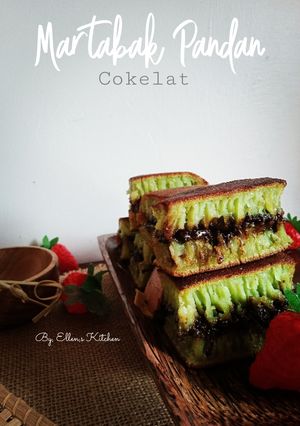 Foto resep Martabak Pandan - Cokelat
