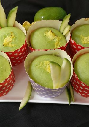 A picture of Raw Mango Muffins.
