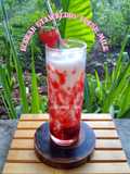 Korean stawberry fresh milk